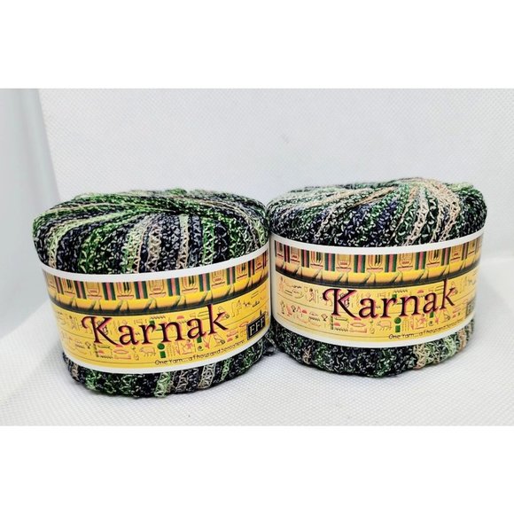 Karnak Other - Karnak Italian Made Dye Lot Cotton/Nylon Yarn - 103yds | Soft and Durable Yarn